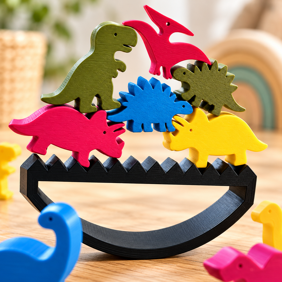Jogo de Equilibrar Dinossauros