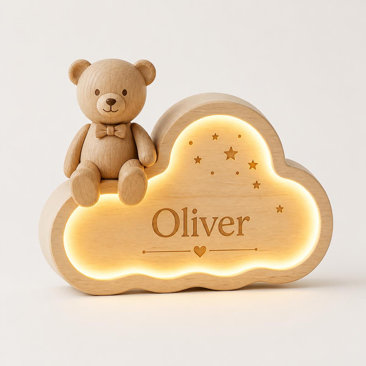 Luminária personalizada em ambiente delicado